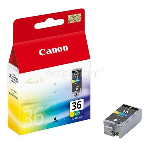 Canon Genuine CLI-36 Tri-Colour Ink Cartridge