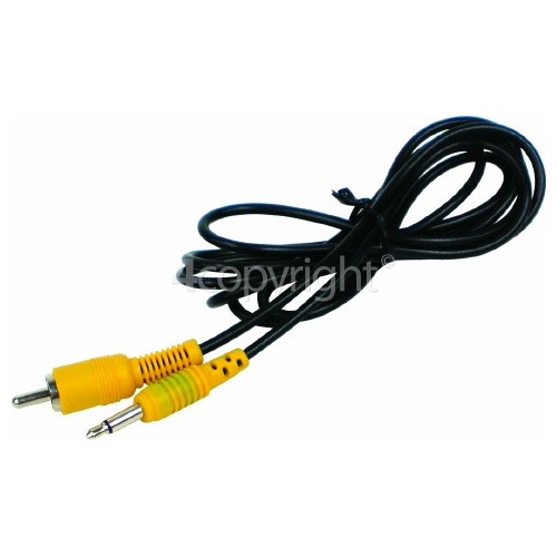 JVC GCX1 Cable Video 3.5 Jack > 1 Phono