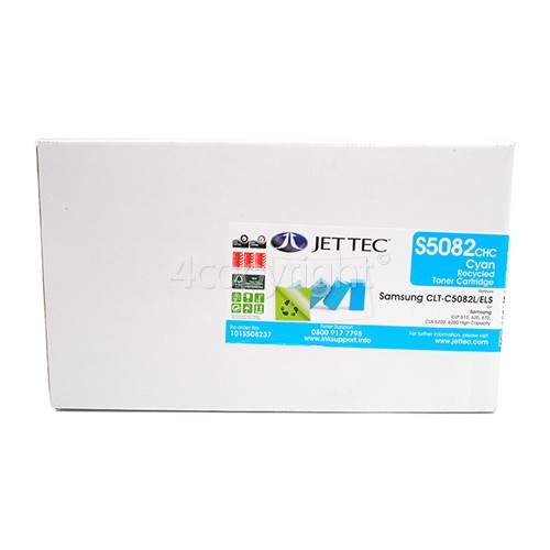 Jettec Compatible Samsung CLT-C5082L Cyan High Capacity Toner Cartridge