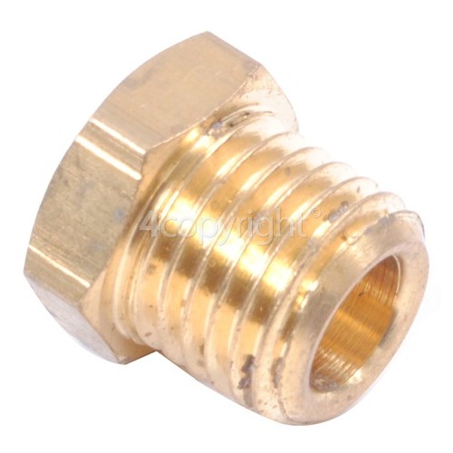 Rangemaster 5694 110 LPG Black 1/4 Tube Nut Brass