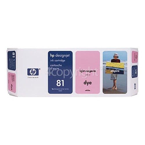 Sharp Genuine No.81 Dye Light Magenta Ink Cartridge (C4935A)