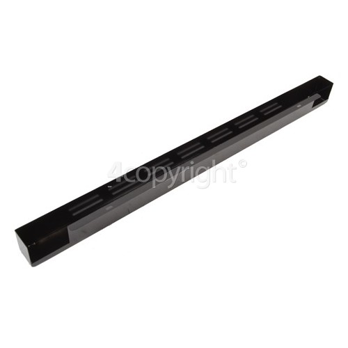 Rangemaster 4458 SXS 663 FRIDGE FREEZER BLACK/CHROME Plinth