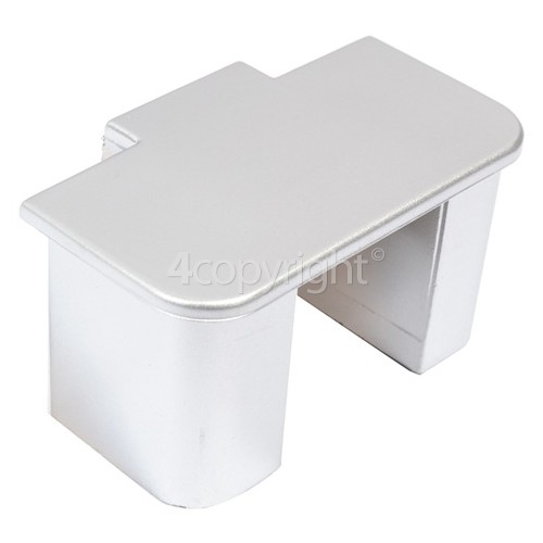 Rangemaster 6226 CH90 Electric stainless steel/chrome badge - upto serial number 100000 Chromed Trim End Capping