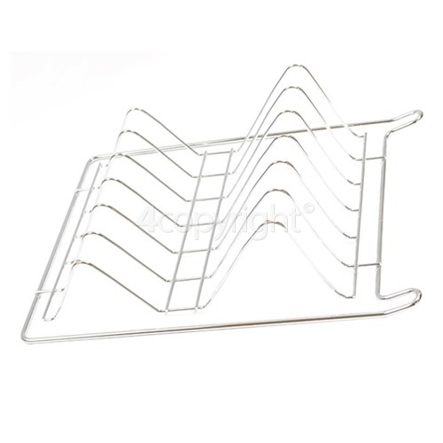 Rangemaster 91840 PROFESSIONAL PLUS 90 CER. CRANBERRY Right Hand Plate Rack