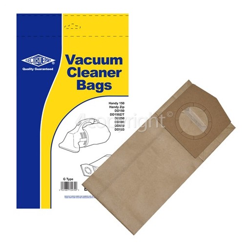 Dirt Devil DD150Z G Dust Bag (Pack Of 5) - BAG115