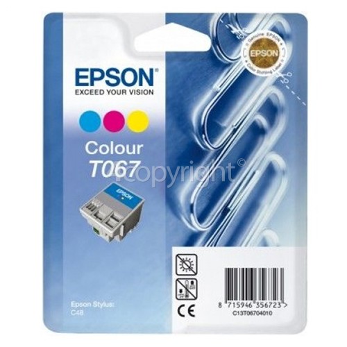 Epson Genuine T067 Colour Ink Cartridge
