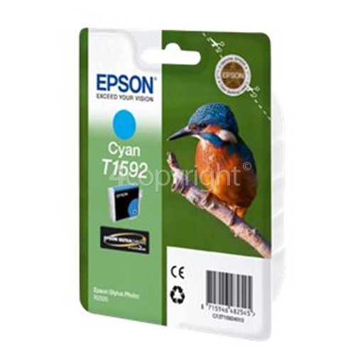 Epson Genuine T1592 Cyan Ink Cartridge