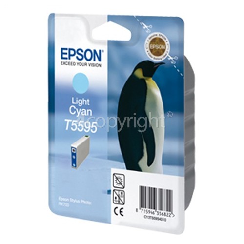 Epson Genuine T5595 Light Cyan Ink Cartridge