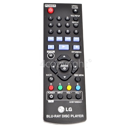 LG AKB73896401 Remote Control