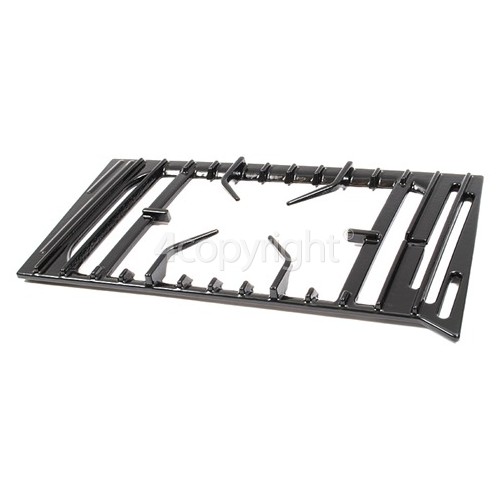 Rangemaster 6926 Elite 110 Dual Fuel Nat Gas St St - Gloss Pan Stand