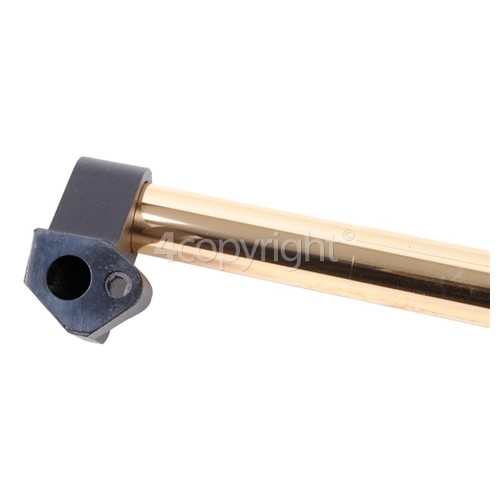 Rangemaster 8486 90 Ceramic Cranberry/Brass Towel Rail
