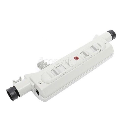 Rangemaster 8937 Hood 110 - white/chrome Multi-Function Switch