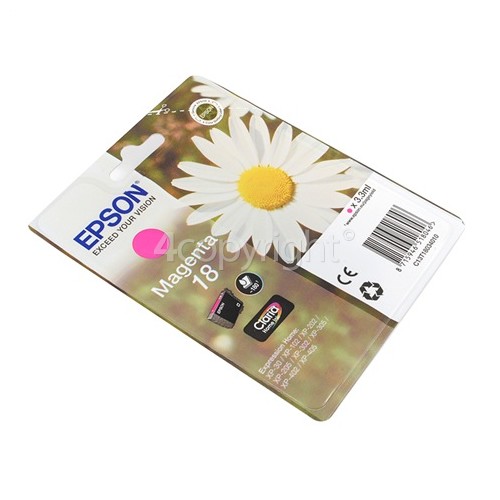 Epson Genuine T1803 Magenta Ink Cartridge