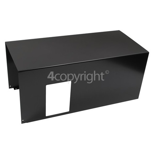 Rangemaster 6305 CH90 Electric black/chrome badge Lower Chimney