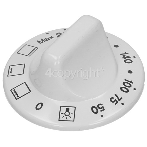 Ariston A2010/2WH Oven Control Knob - White