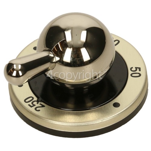 Britannia Oven Thermostat Control Knob - Chrome