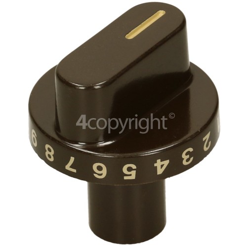 Delonghi 5140.1GGPWGN Knob:Control Brown Ckr 5140