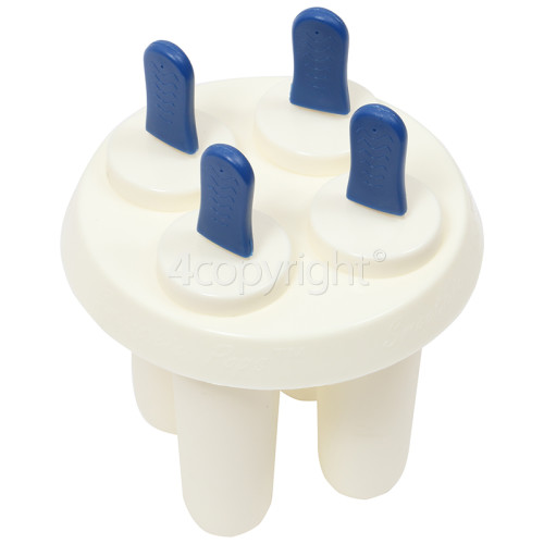 Kenwood SB208 Lolly Mould - White With Dark Blue Handles SB208