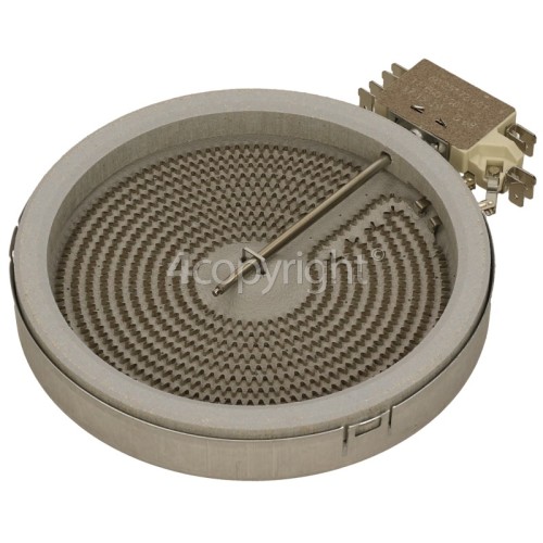 Brandt Small Ceramic Hotplate Element - 1200W EGO 10.54113.004