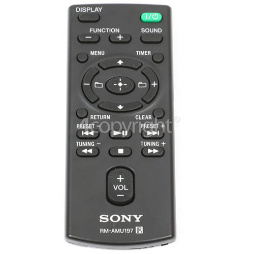 Sony RM-AMU197 Hi-Fi Remote Control