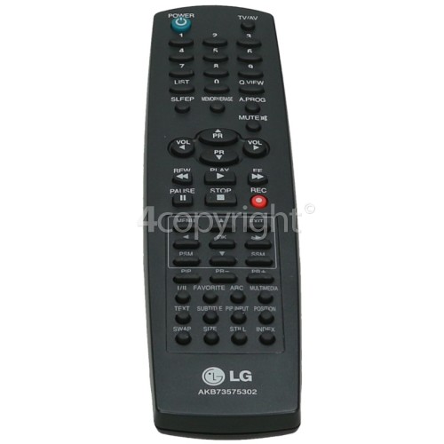 LG AKB73575302 Remote Control