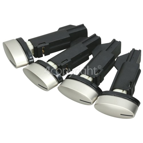 Bosch Knob Set : Black | www.spares4boschuk.co.uk 