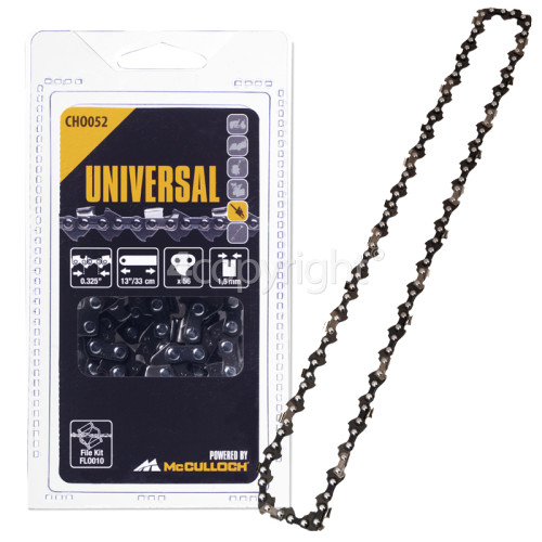 McCulloch CHO052 33cm (13") 56 Drive Link Chainsaw Chain