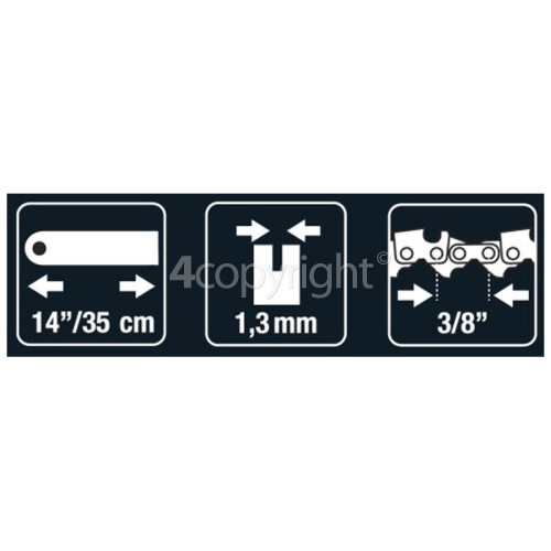 Flymo BRO072 35cm (14") Chainsaw Bar