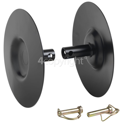 Universal Powered By McCulloch TAO017 Side Disc (Pack Of 2)