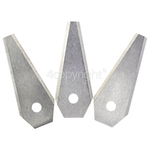 Bosch Indego 800 Metal Blades (Pack Of 3)