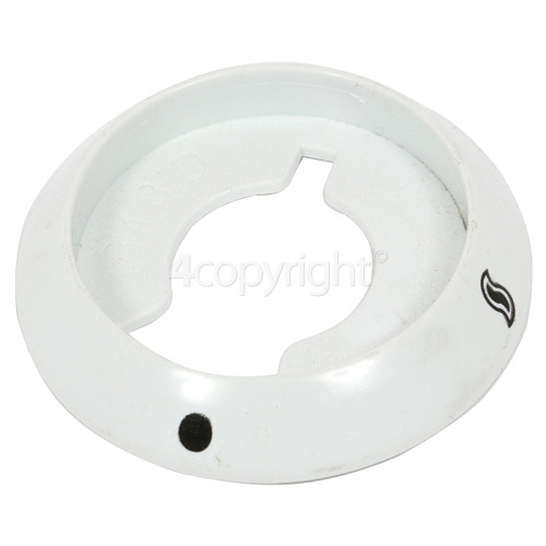 Baumatic BH60W Hob Gas Knob Collar White