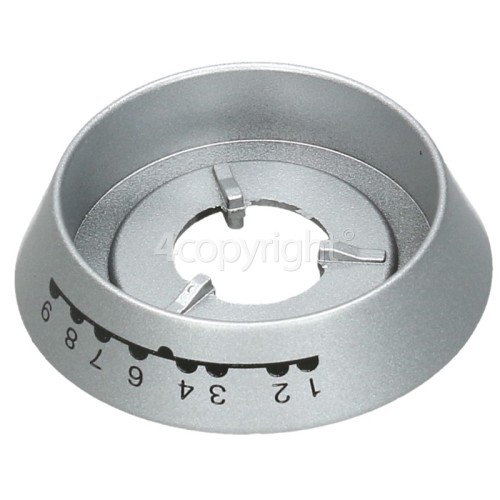 Hotpoint Control Knob Bezel - Silver