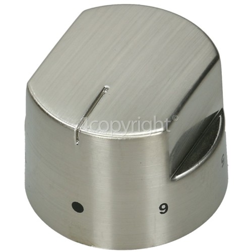 Stoves Hob Control Knob Stainless Steel stovesspares.co.uk