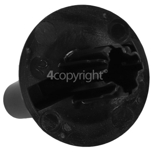 DeDietrich Silkscreened Black Dishwasher Knob