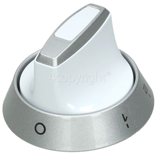 Creda Hotplate / Grill Control Knob - White