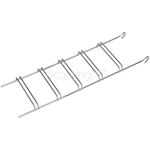 Rangemaster 10003 Professional Plus 100 FX DF FSD Cranberry/Chrome Monkey Ladder Rh Short Oven