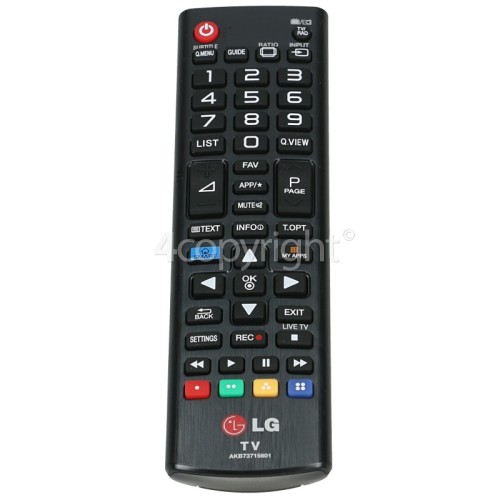 LG 42LA660S AKB73715601 Remote Control