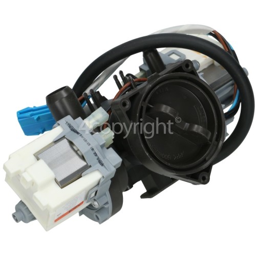 LG Double Drain Pump & Filter Assembly 2 Askoll Mod S3008 Art