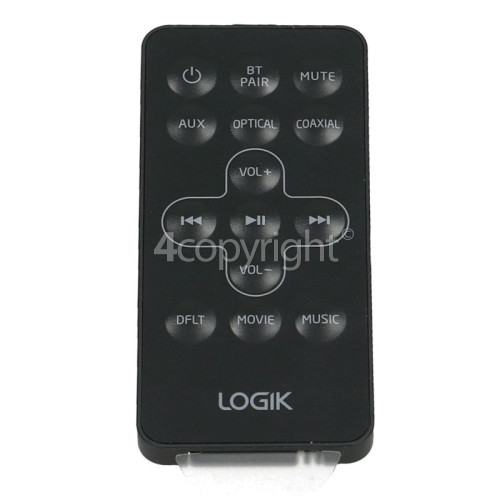 Logik 105000784 DVD Player Remote Control