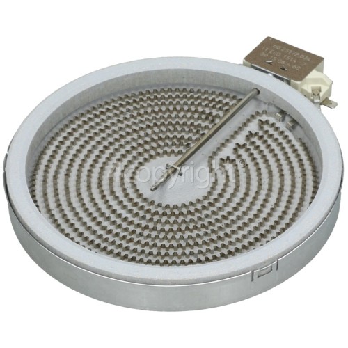 Baumatic BH12BL Ceramic Hotplate Element Single 1800W