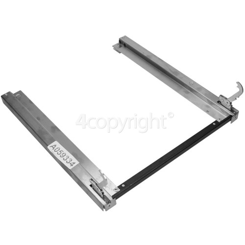 Rangemaster 10003 Professional Plus 100 FX DF FSD Cranberry/Chrome Left Hand Oven Hinge Housing Kit - Frame
