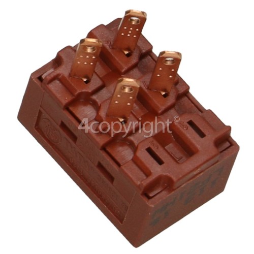 Rangemaster 6304 CH90 Electric black/brass badge Switch Support
