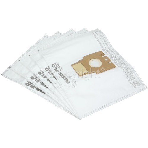 Hoover H30 / H52 / H56 / H60 / H61 Filter-Flo Synthetic Dust Bags (Pack Of 5) - BAG360