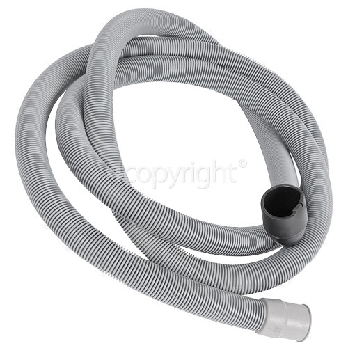 Zanussi DA6142 2.2mtr. Drain Hose 23mm End With Right Angle End 35mm, Internal Dia.s'