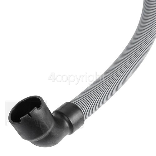 Zanussi 2.2mtr. Drain Hose 23mm End With Right Angle End 35mm, Internal Dia.s'