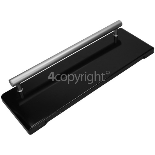 Rangemaster 6437 110 Ceramic black/gloss Drawer Front Assy