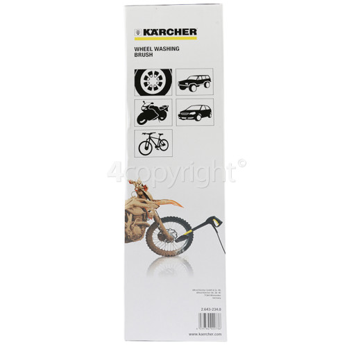 Karcher Wheel Rim Brush : Car, Van, Bike Etc.