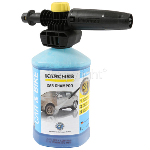 Karcher K2-K7 FJ10C Connect 'N' Clean Foam & Care Nozzle (With Car Shampoo)