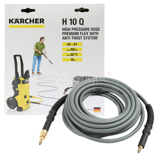 Karcher H10Q Flexible High Pressure Premium Anti Twist Hose - 10m