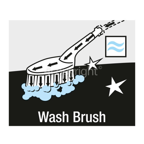 Karcher K2-K7 Rigid Washing Brush